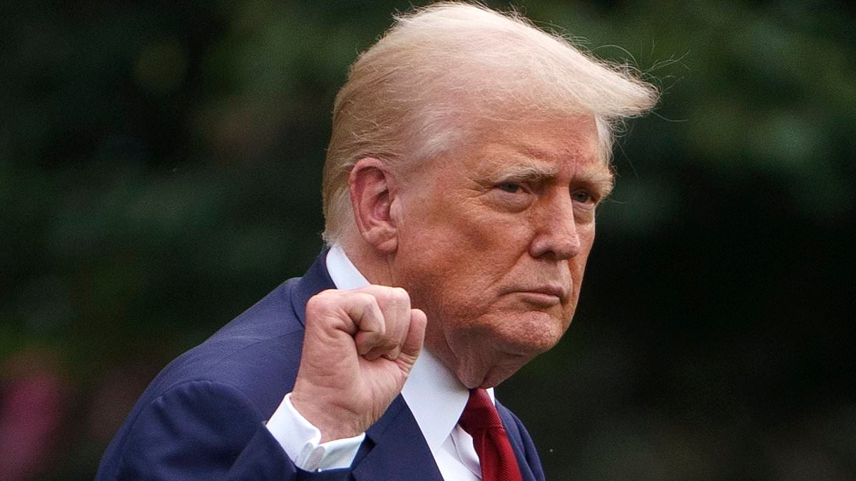 US nuclear submarines 'closing in' on Russia: Trump warns 'I want to be ready' as he ramps up tension in chilling war of words with former Russian president