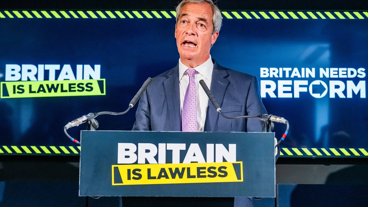 Fresh boost for Nigel Farage as Britain's top firms book slots at Reform conference