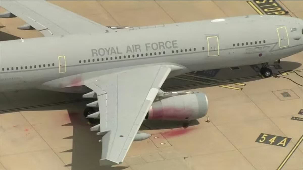 Seventh suspect arrested over RAF Brize Norton break in after vandals caused £7m worth of damage to two military aircraft