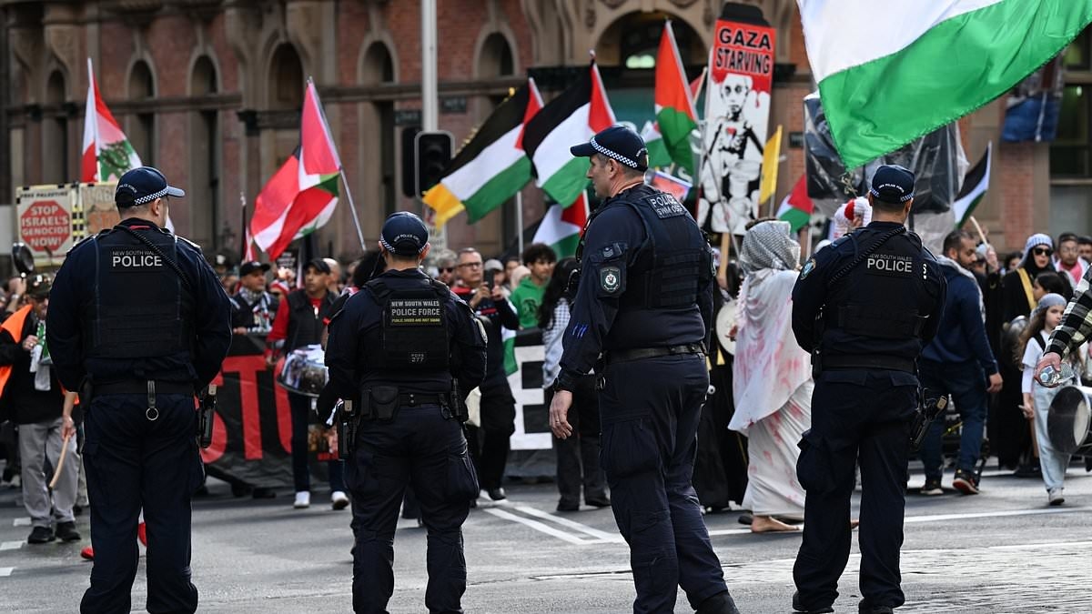 Pro-Palestine protest LIVE updates: Sydney Harbour Bridge is shut down ahead of 50,000-strong demonstration - as cops issue final warning