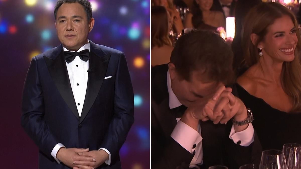 Sam Pang brutally roasts Married At First Sight in take-no-prisoners monologue at the Logies - and one joke that wipes the smile off John Aiken's face