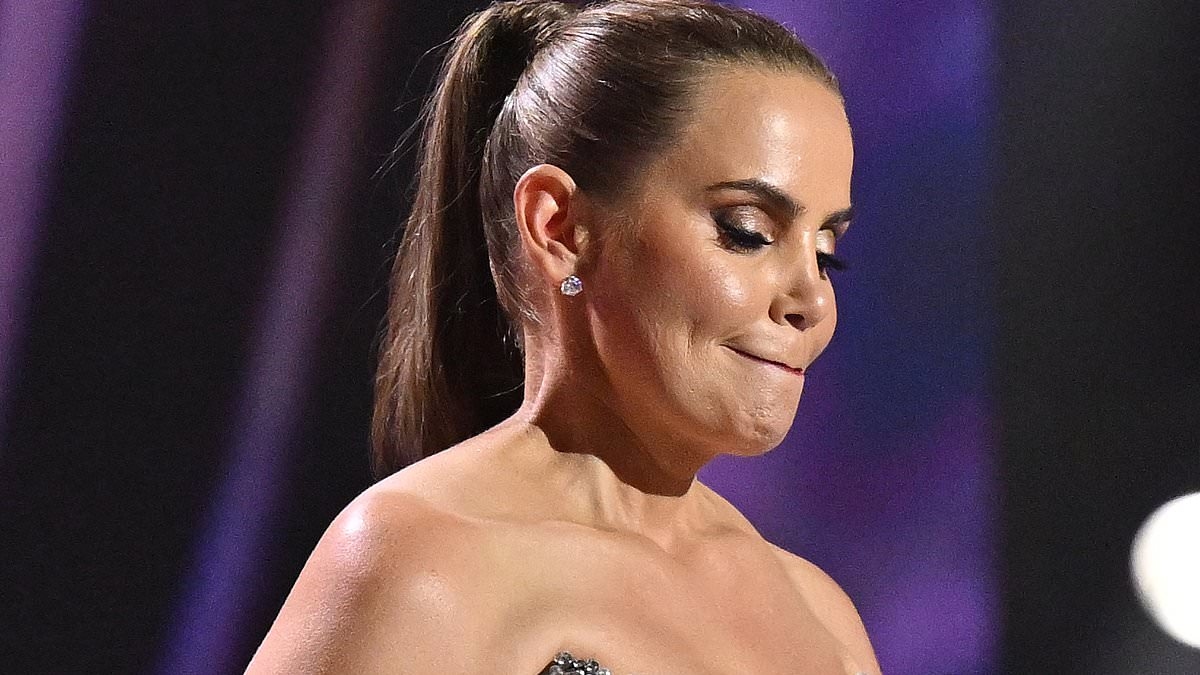 Jelena Dokic breaks down as she accepts her first-ever Logie Award: 'I'm in shock'