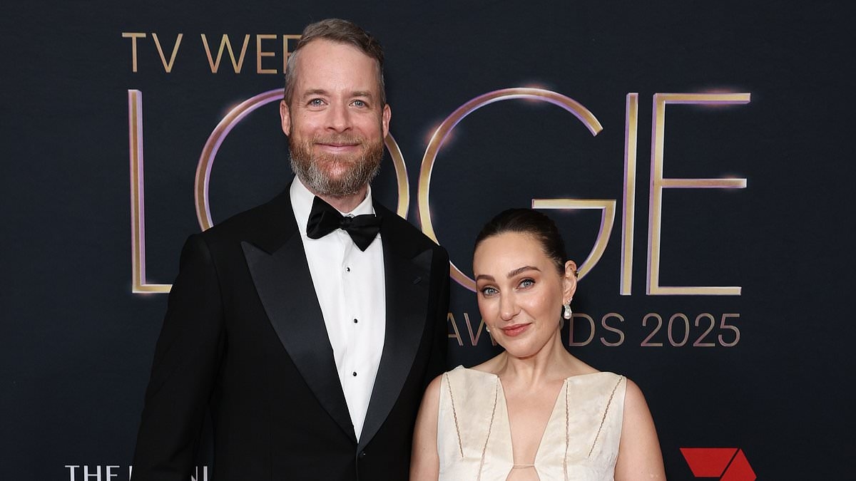 Zoë Foster Blake turns heads at the Logies for the wrong reasons as she's mocked for 'shower curtain' gown