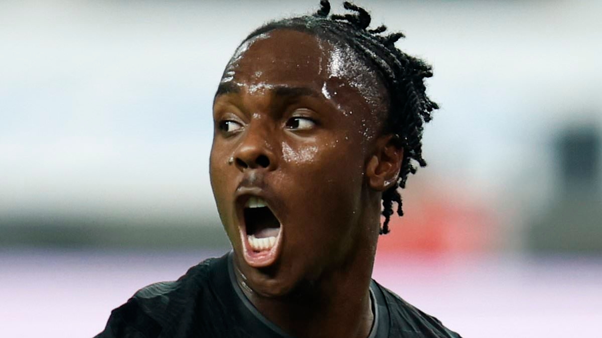 Mathys Tel makes shocking mess of golden one-on-one chance for Tottenham in Newcastle friendly