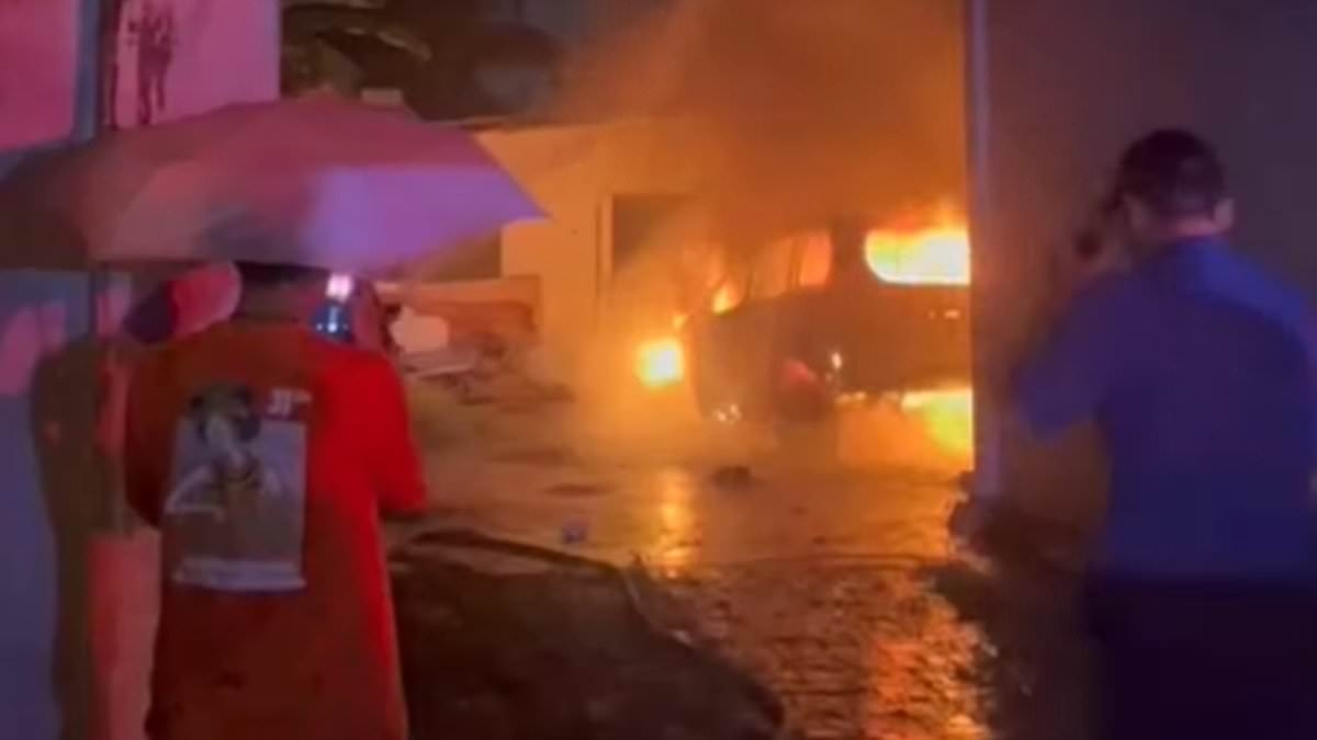 Aussie accused of bizarre carjacking in Bali in which two pedestrians were allegedly run down before car was set alight