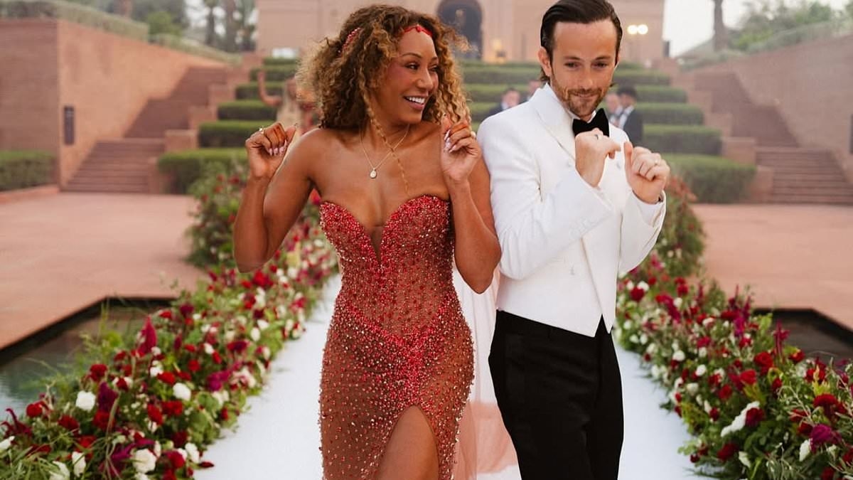 Mel B ties the knot.. AGAIN! Spice Girl reveals she's celebrated her marriage to husband Rory McPhee with a spiritual ceremony in Morocco