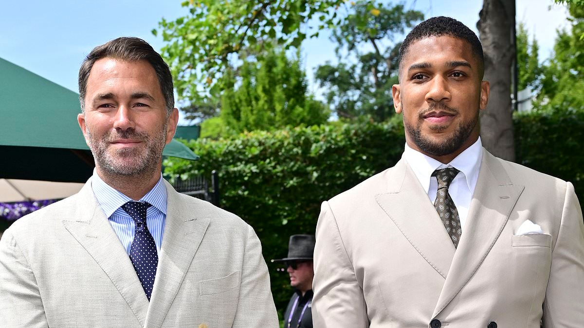 Private message exchanges with England stars, a bespoke 360-degree service for players and the Anthony Joshua factor: inside Eddie Hearn's ambitious plans to conquer football