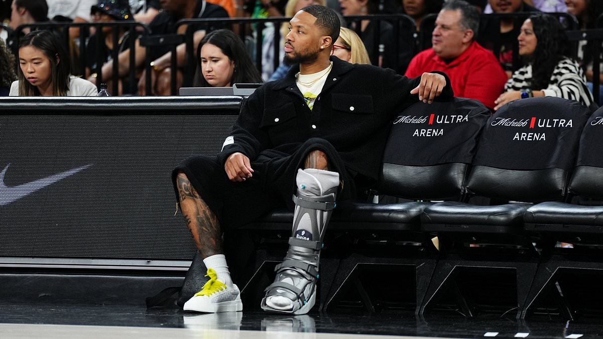 NBA legend Damian Lillard takes shock new job after suffering Achilles tear