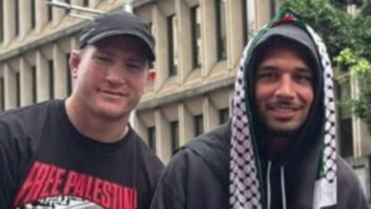 Footy stars past and present take part in Sydney's Palestine march – with one big name dividing fans by attending