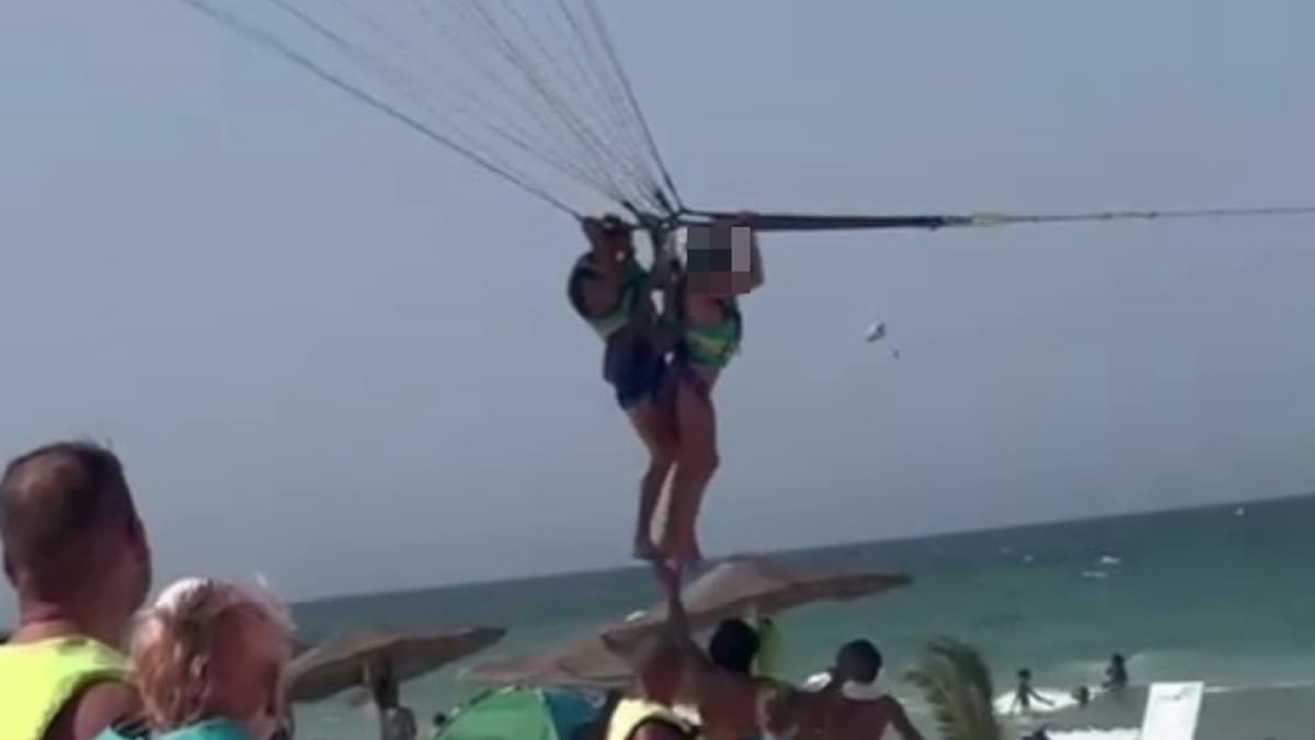 British mother, 52, 'is sexually assaulted in the air by parasail instructor' during holiday in Tunisia