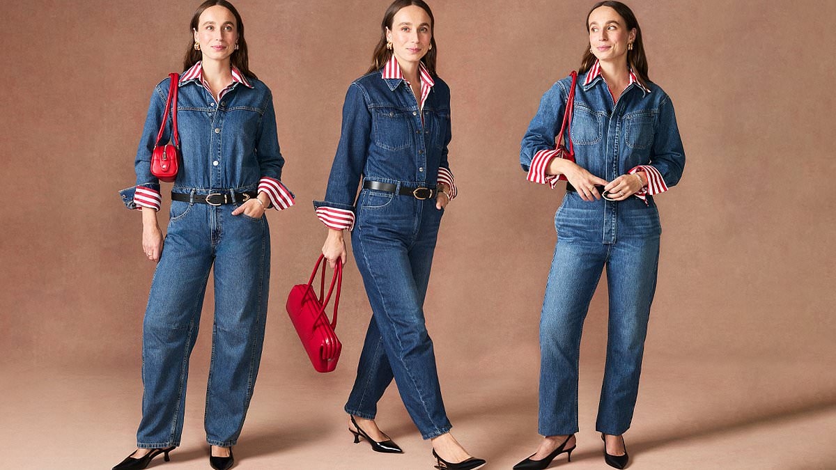 Denim jumpsuits are back - which take on the trend costs £620 and which just £40?