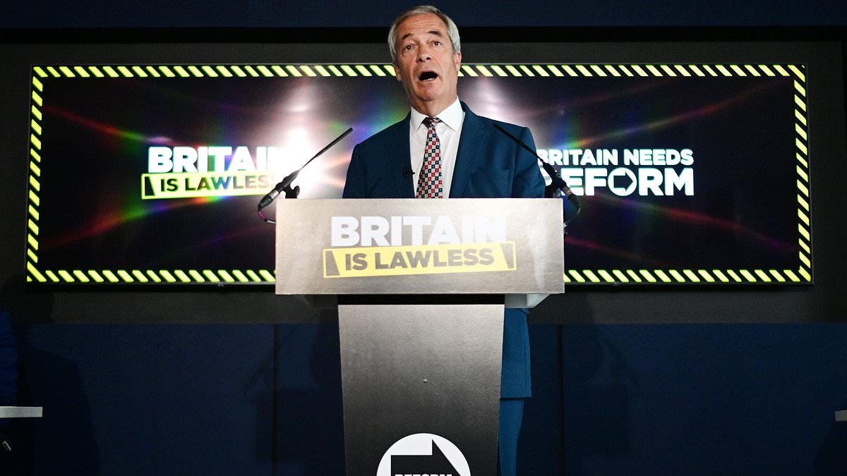 Nigel Farage hits out at 'cover-up' of alleged rape by Afghan asylum seekers as Reform UK council leader says he 'begged' for release of arrested men's immigration status