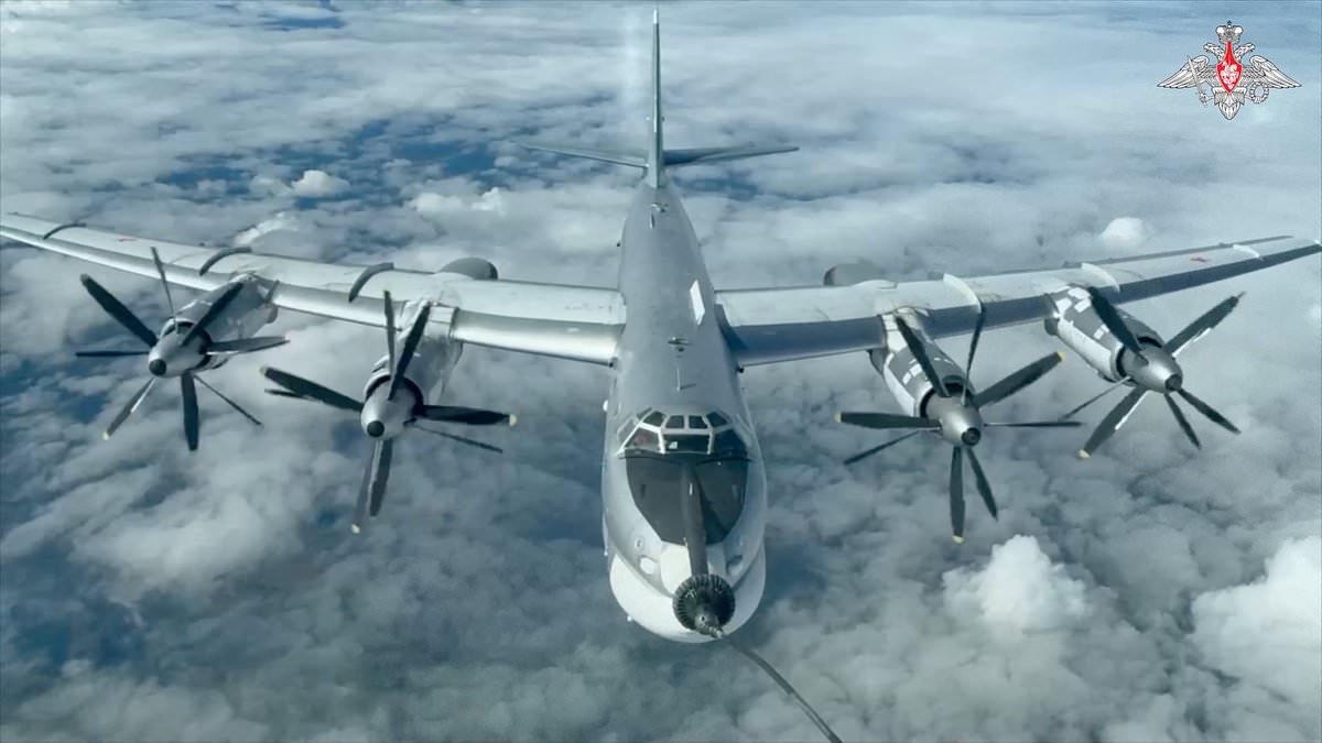 Putin 'moves four nuke bombers closer to Europe' after Trump sent nuclear subs to Russia as Kremlin warns against 'escalation'