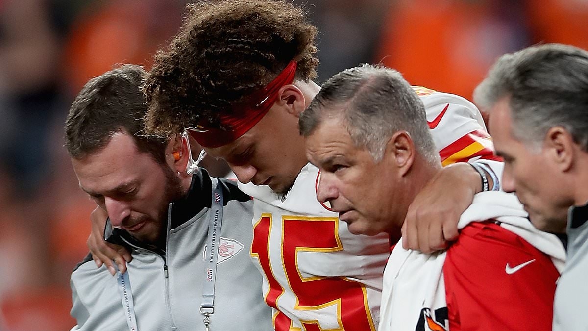 Patrick Mahomes' mom fears he'll suffer a major injury despite years of good health for the Chiefs