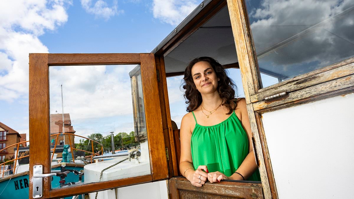 I ditched my expensive £1,600-a-month flat in Bristol and bought a houseboat instead - now I save £500 a month on bills and love my new home