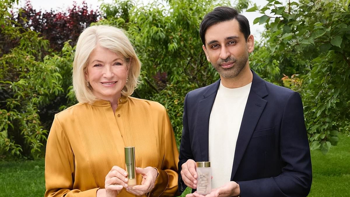 Martha Stewart stuns fans by launching her first ever 'intentional' skincare line at 84