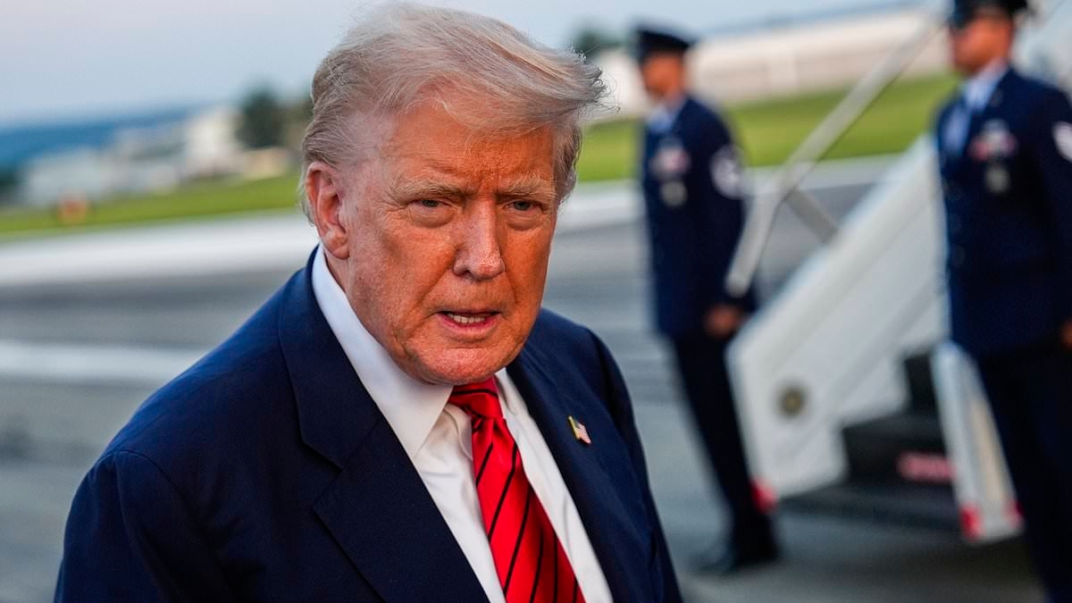 Donald Trump claims Jaguar Land Rover is in 'absolute turmoil' after 'totally disastrous woke' rebrand