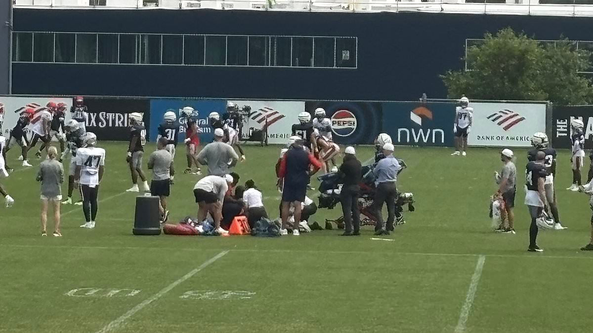 New England Patriots DC Terrell Williams suffers major health scare as he collapses in practice