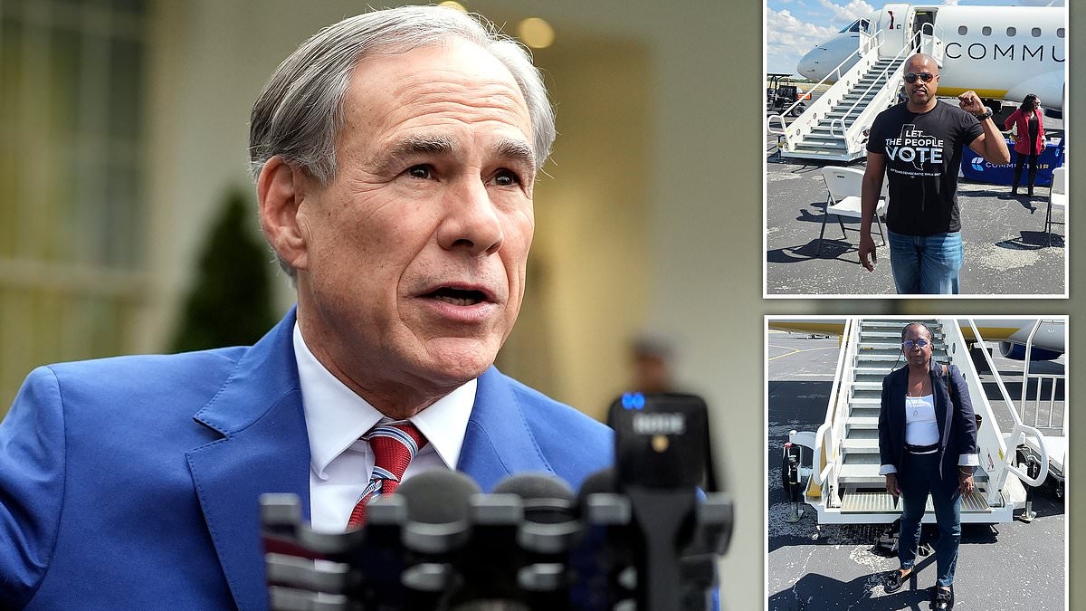 Texas Dem lawmakers flee state to protest GOP's redistricting plan