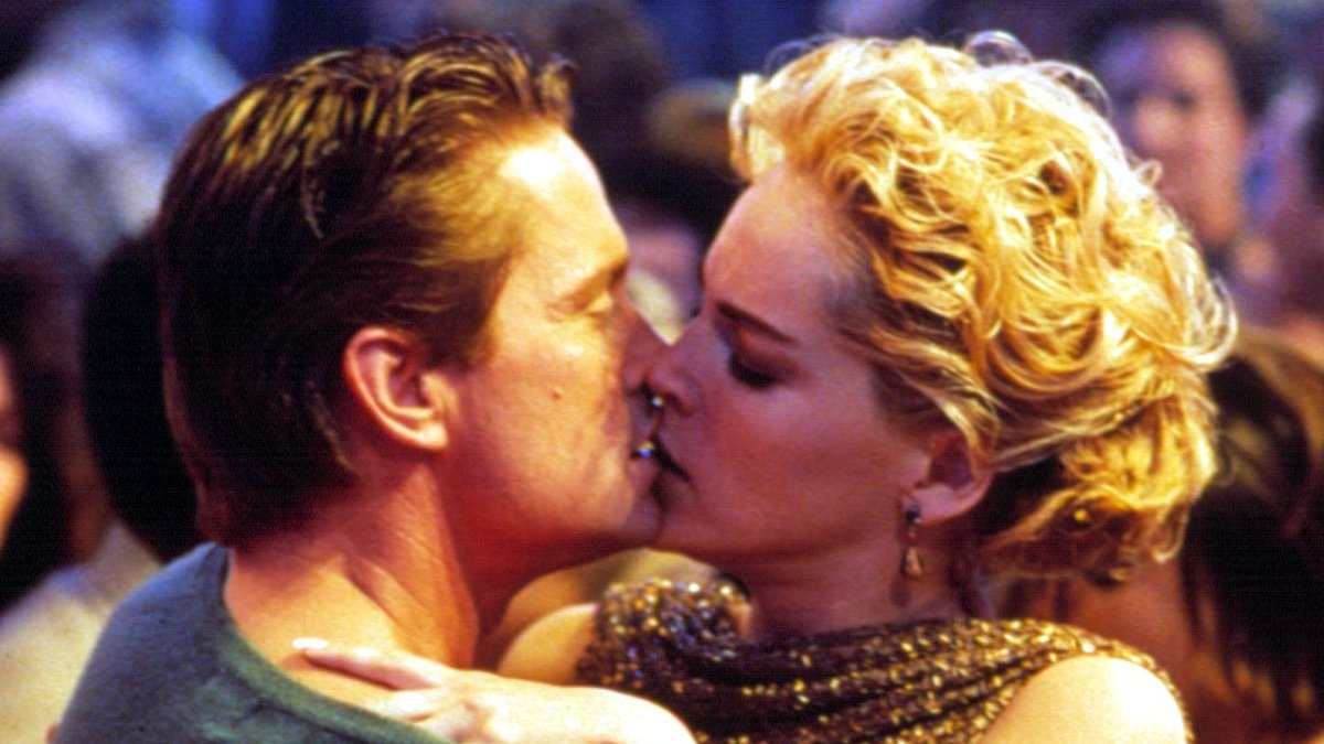 Michael Douglas refutes Sharon Stone's claim they had blazing row before erotic thriller Basic Instinct