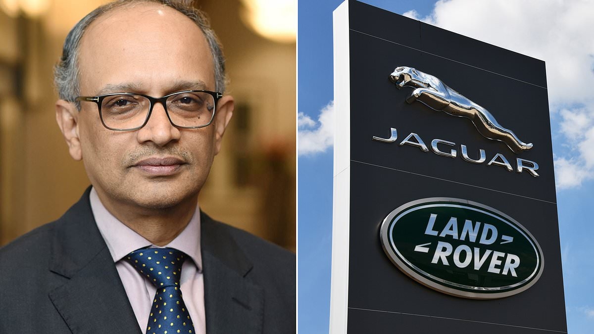 Jaguar replaces 'woke' chief: Tata CFO PB Balaji to take over in November after rebrand backfires