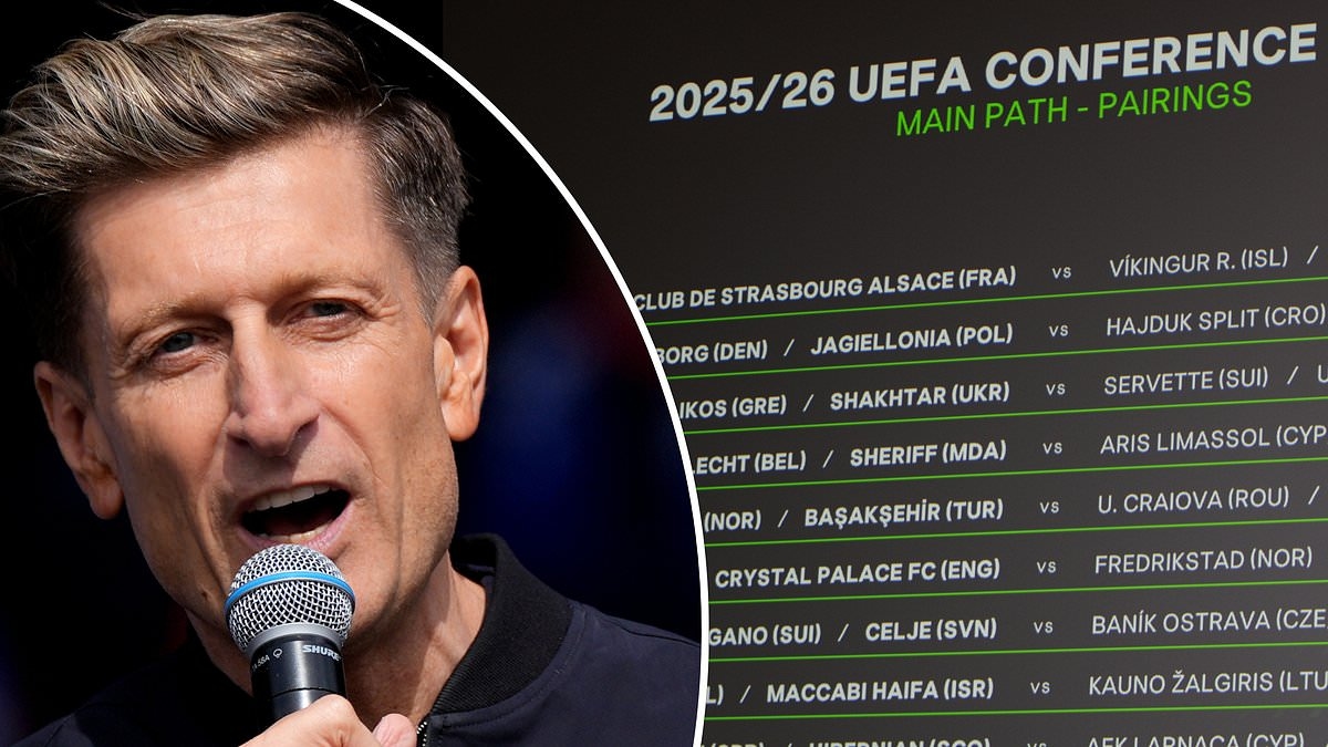 Crystal Palace DELETE all information about Conference League from their website just hours after draw - ahead of CAS battle with Nottingham Forest to be reinstated into Europa League