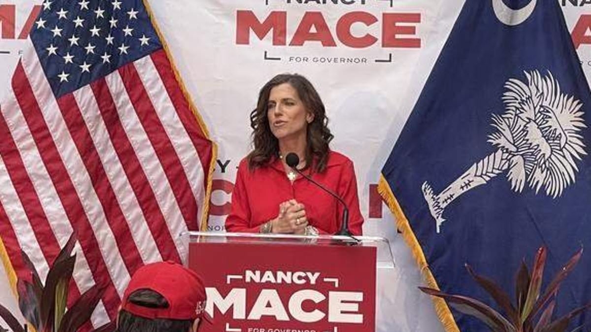 Fire-breathing Nancy Mace gets ICY reception in campaign for South Carolina's top job