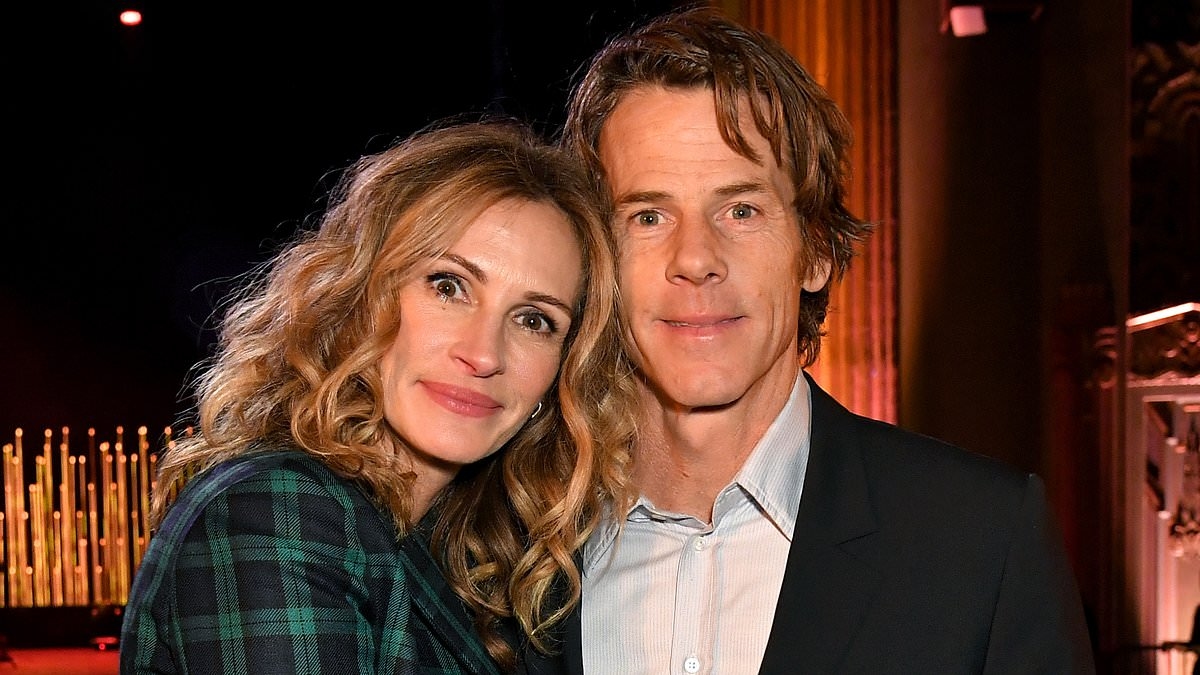 Julia Roberts' son Phinnaeus, 20, shows off his skateboarding prowess while shirtless in rare video