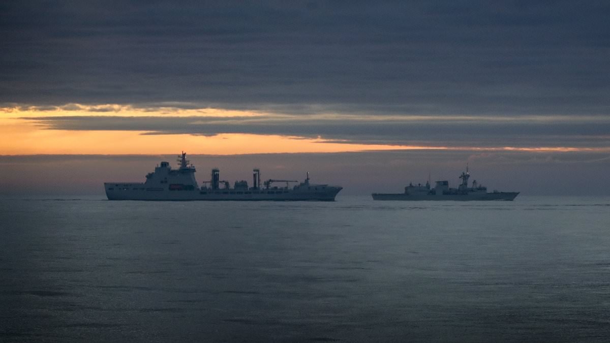 Fears Russia will sink its own ships in a 'false flag' and blame the West after the Kremlin accused Britain of preparing 'mass raids'