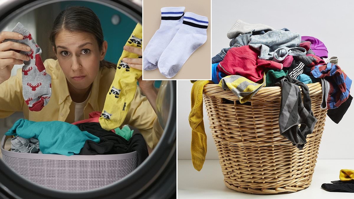 The huge mistake almost everyone is making when washing their socks