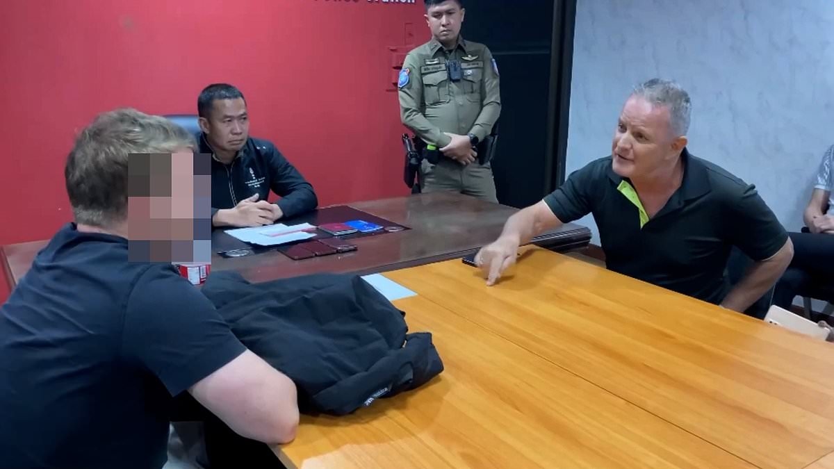 Wild moment scammed Aussie confronts lowlife accused of conning him out of $1.9million while flaunting his lavish lifestyle