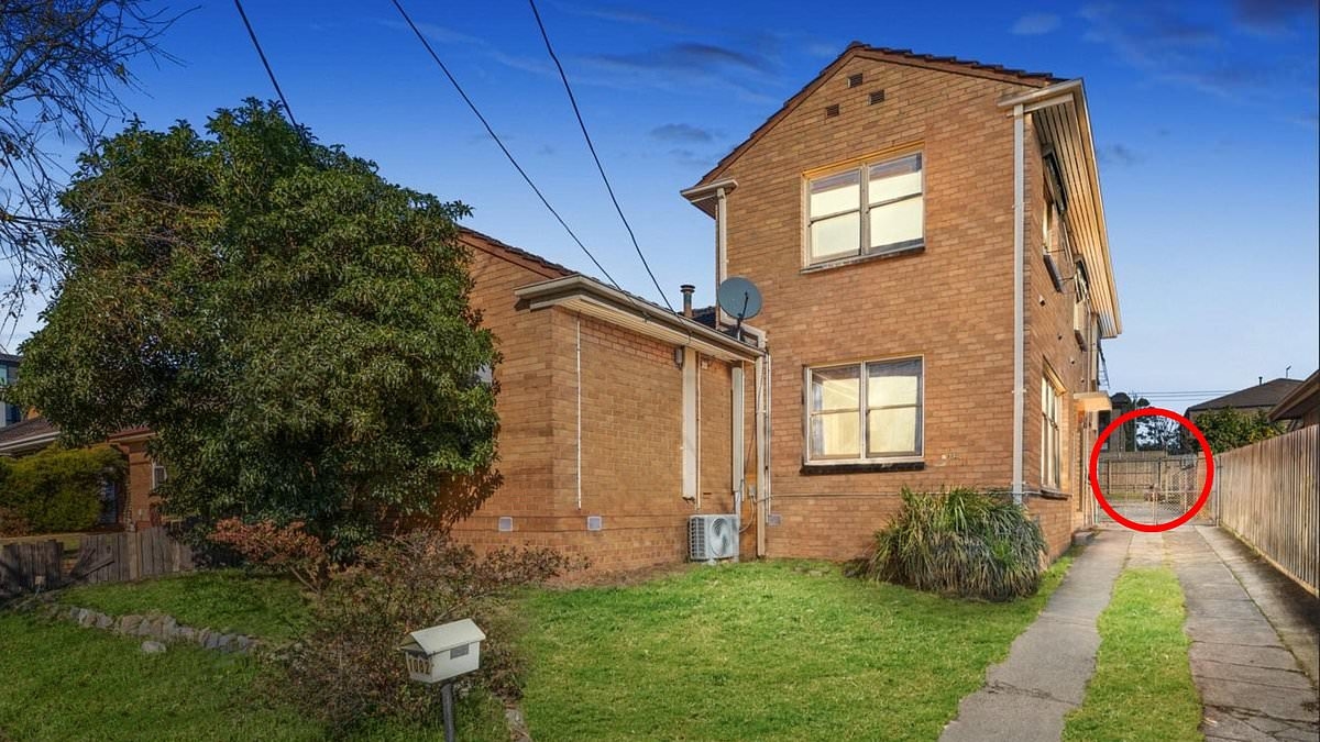 The 'chilling' detail hidden in Melbourne home's backyard: 'Creepy'