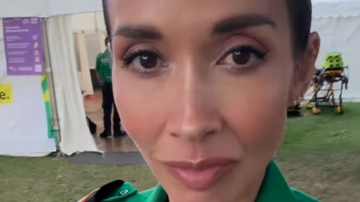 Myleene Klass reveals she helped saved a stranger's life while volunteering with St John's Ambulance at Brighton Pride
