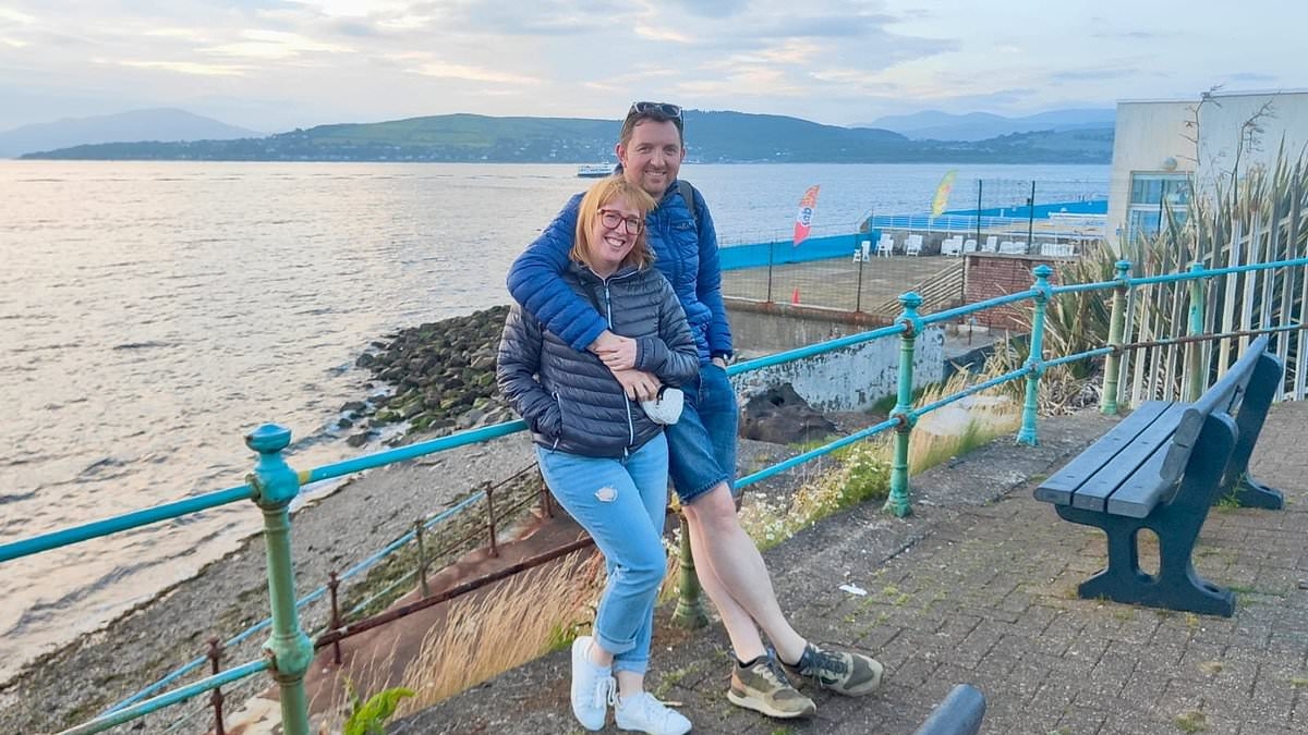 I posed for a romantic snap with my girlfriend - seconds later I was dangling head-first above a 15-foot drop and nearly died