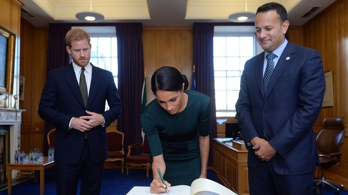 Revealed: The eye-opening moment royal fans missed when Meghan Markle showcased her 'dynamic' with Prince Harry who 'felt anxious' as she 'took control', according to body language expert
