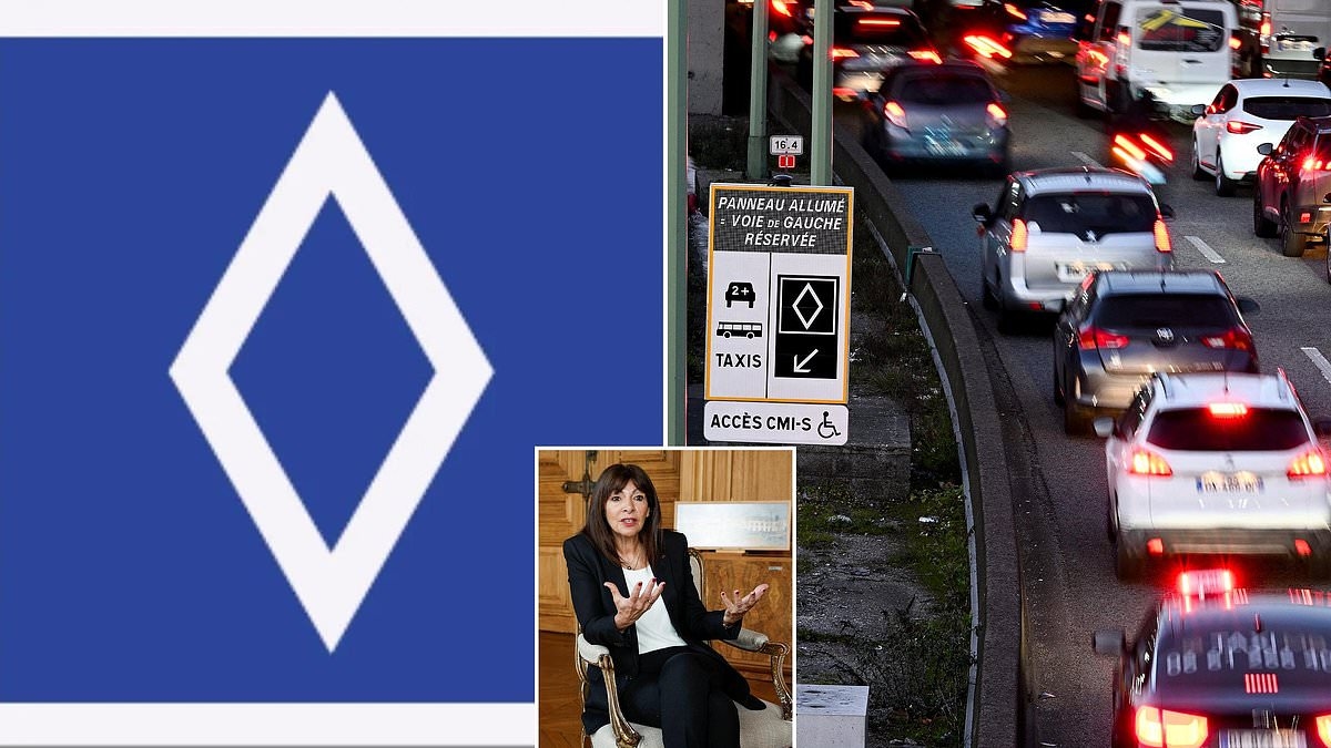Do you know what this new French road sign means? Holidaymakers warned they'll be fined £118 if they break its rule
