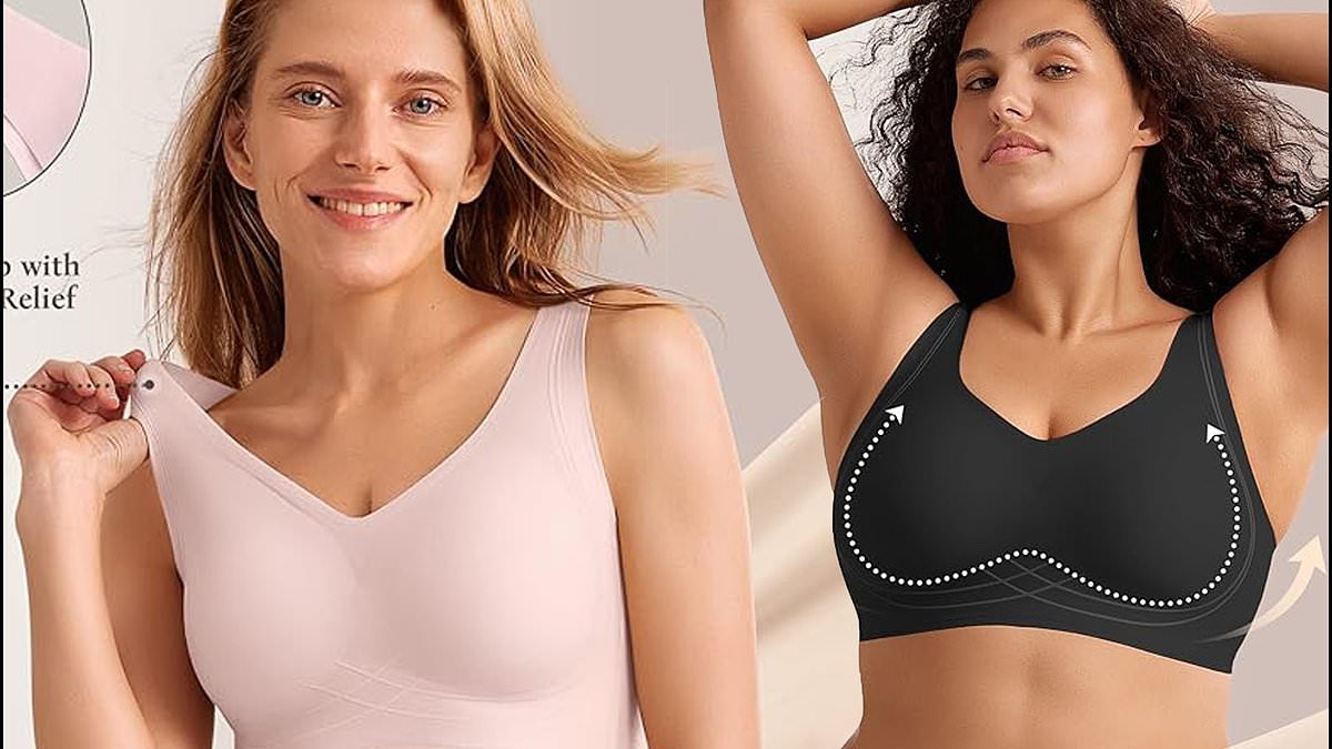 These ultra-soft wire-free bras are taking over Amazon - and they're on sale from just $15