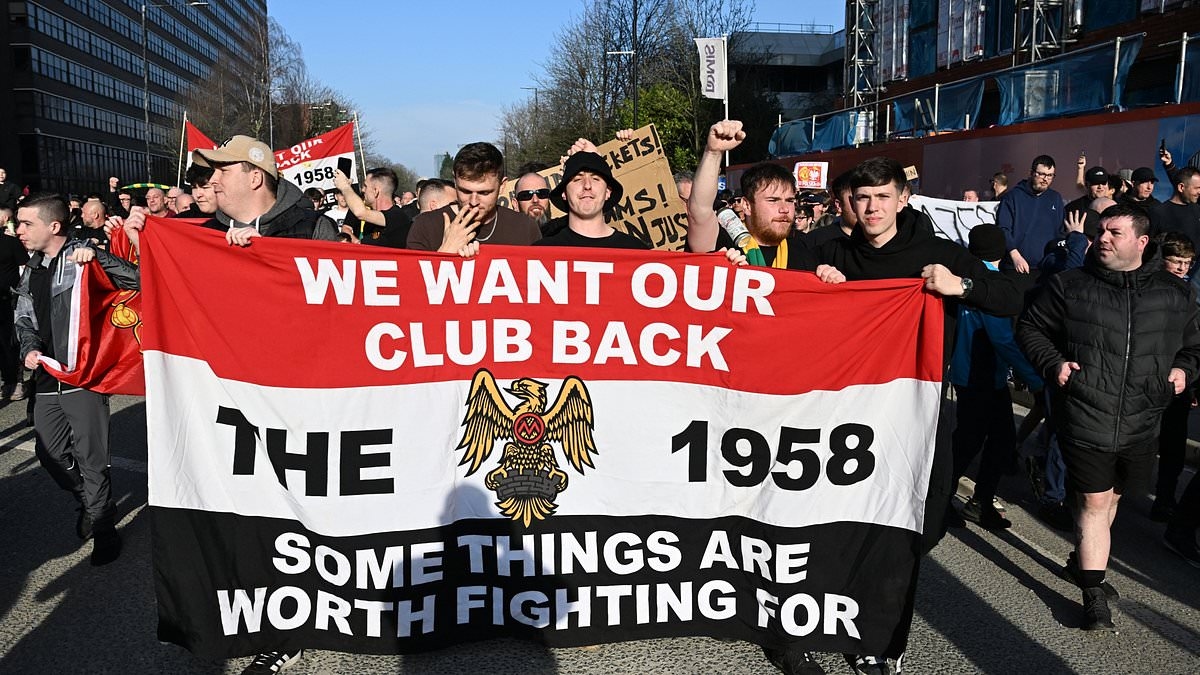 Man United supporters' group announce protests amid controversial ticketing plans - as group take aim at Sir Jim Ratcliffe for the first time