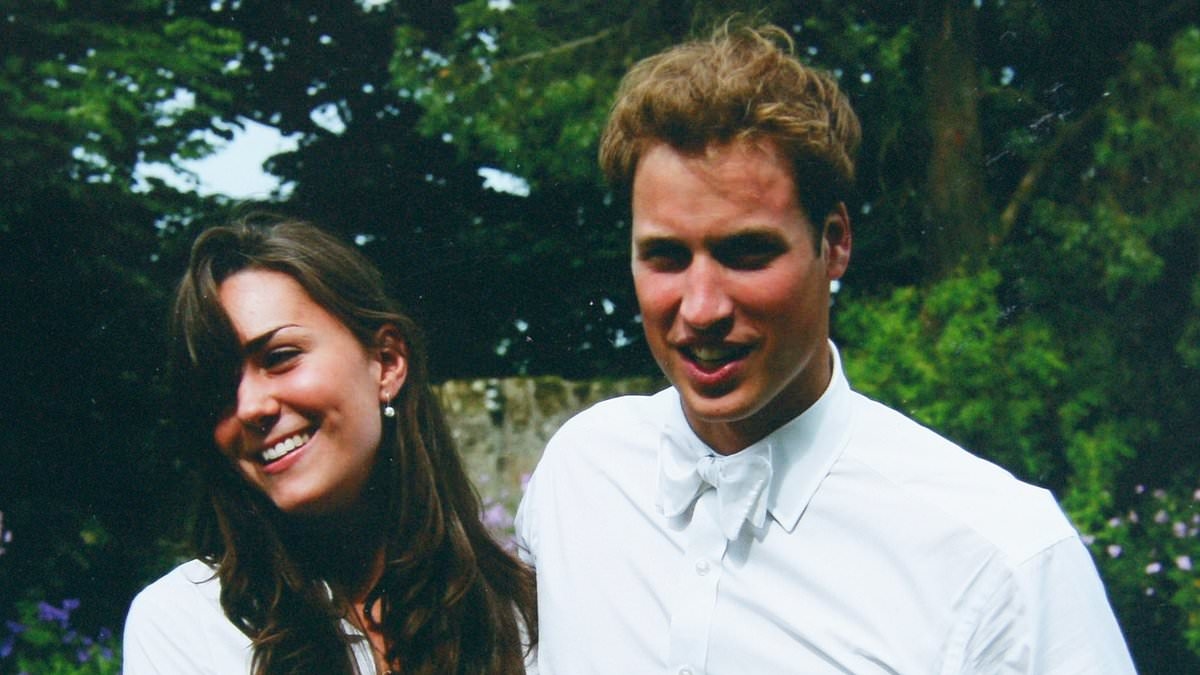 Prince William and Kate Middleton's romance bubbled away before most people realised… as royal author reveals secrets about their early relationship