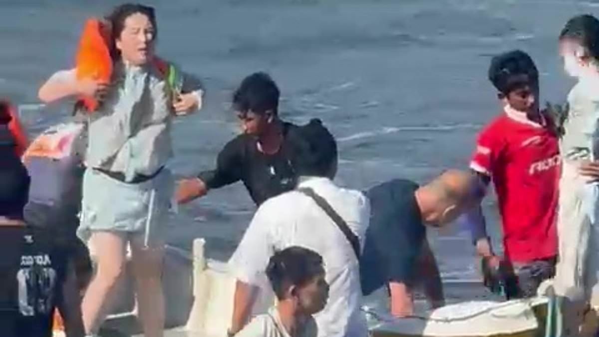 Two tourists dead and another missing in Bali boat horror as tourist ferry with 80 people on board capsizes
