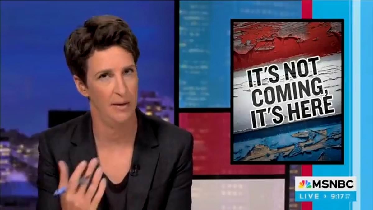 Rachel Maddow claims 'Trump has already turned US into a dictatorship'