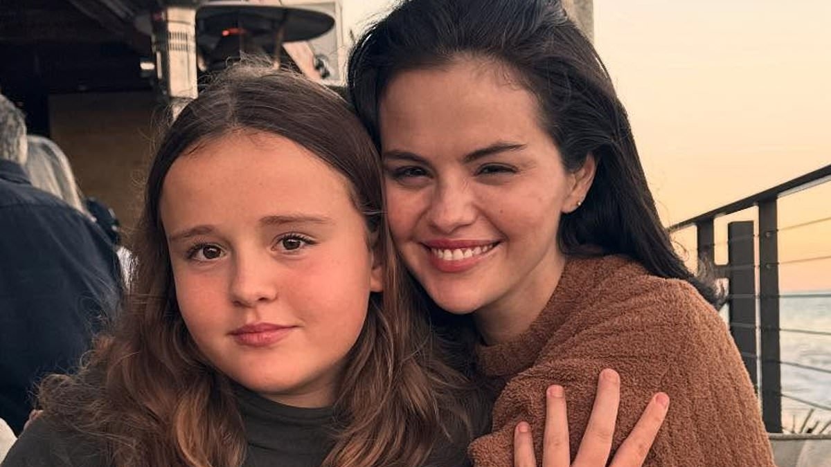 Selena Gomez, 33, posts a rare photo with her mini-me sister Gracie, 11