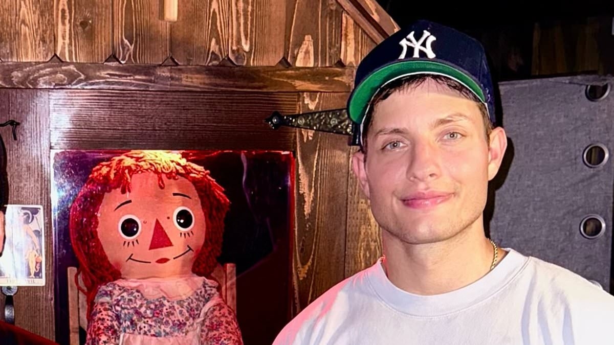 Anti-woke comedian Matt Rife gets chilling warning after buying world's most haunted doll 'Annabelle'