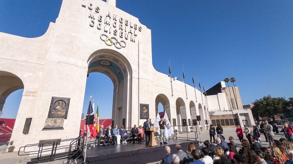 Donald Trump announces task force for 2028 LA Games as Karoline Leavitt boasts about his 'athletic expertise'