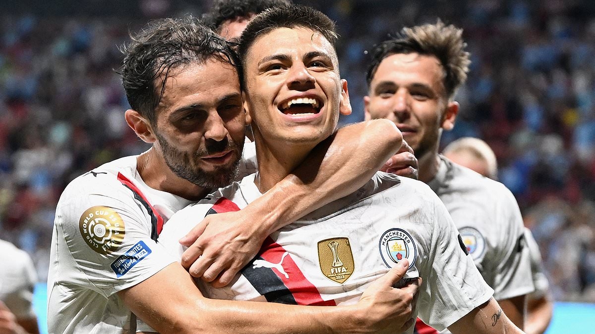 Roma 'pushing to sign Man City teenager on loan with £29m option' just six months after he joined the Premier League giants