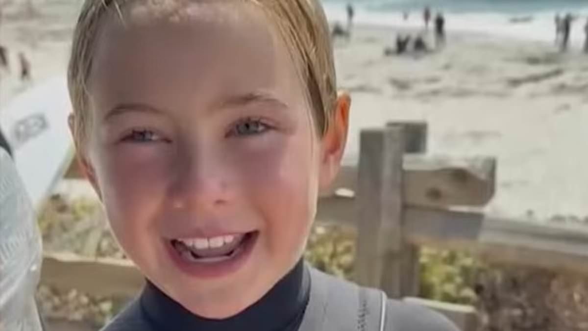 Furious sea lion attacks and bites girl, 9, learning to surf off California coast