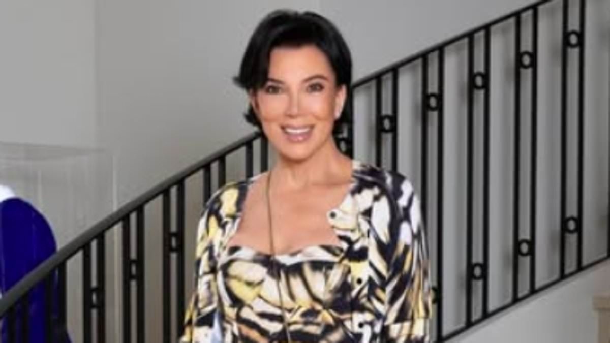Kris Jenner fans claim they've spotted SIX toes on the star's foot as she poses in sandals and chic dress for her mother MJ's 91st birthday lunch