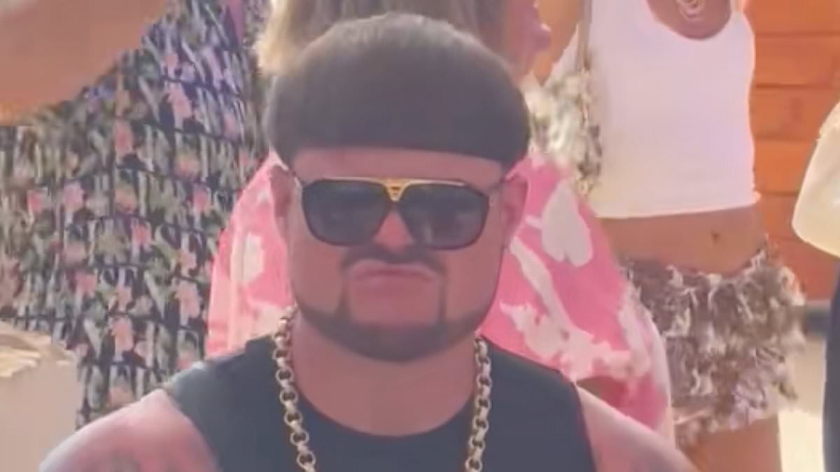Revealed: The truth about 'Ibiza Bob' and his claims to be a 'normal bloke' after clip of him went viral across globe