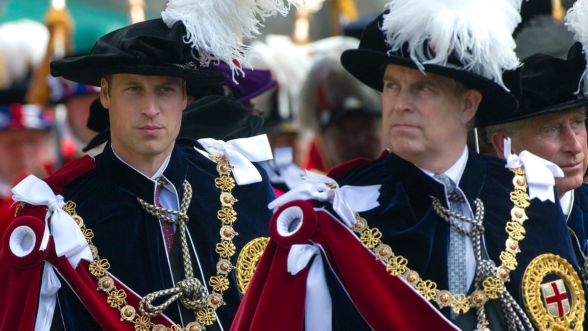 How Andrew could be stripped of his 'Prince' title when William becomes king as scandal-hit duke faces fresh turmoil over claims in bombshell royal book