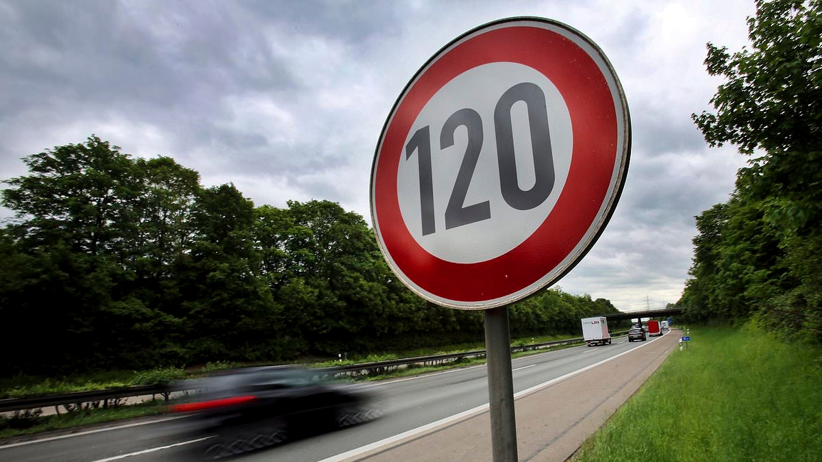 Motorist is caught driving at 200MPH in record-breaking German speeding ticket